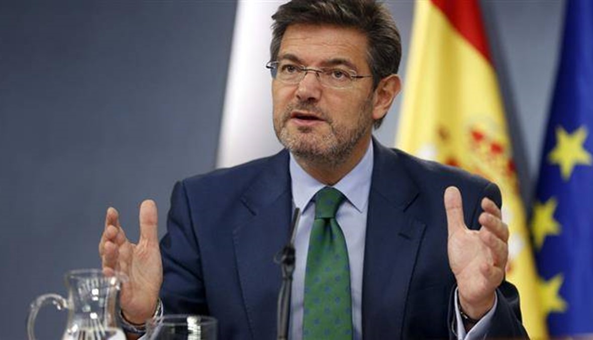 وزير العدل الإسباني: سنقوم بكل ما يسمح به القانون لمنع إعلان استقلال كاتالونيا