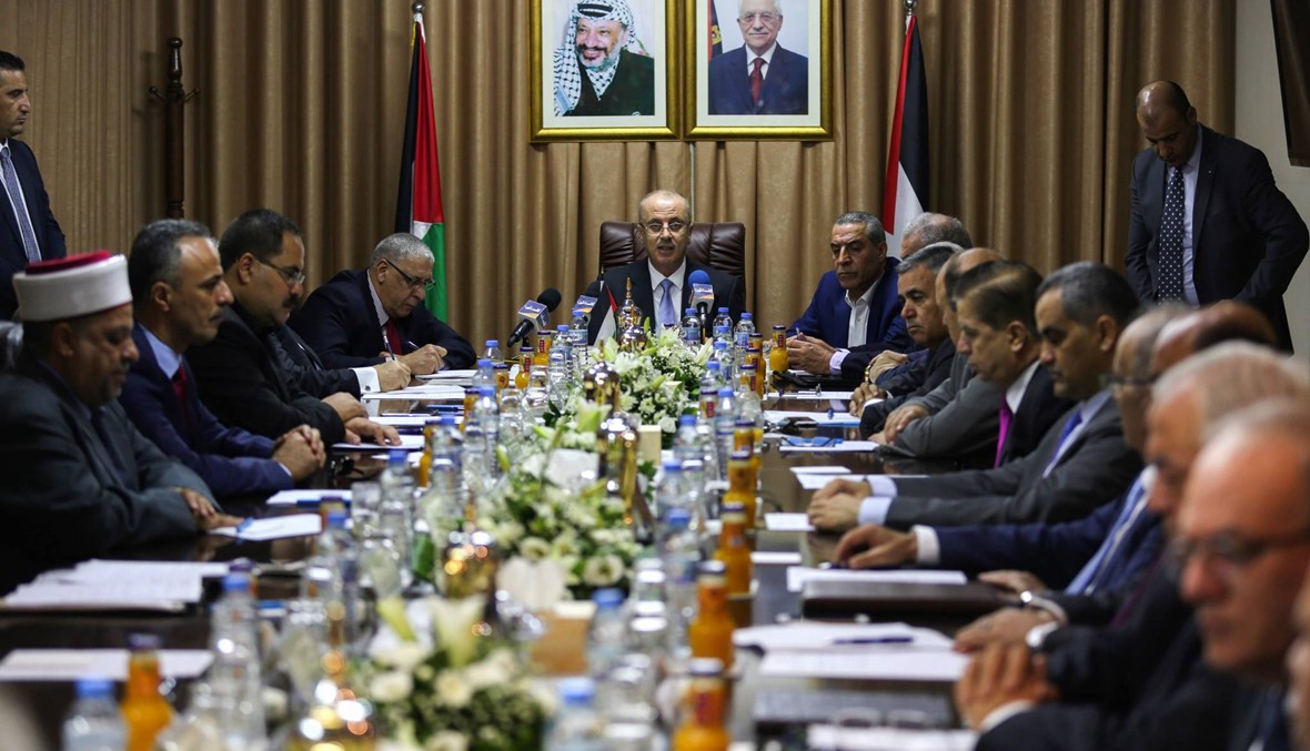 اول اجتماع للحكومة الفلسطينية في غزة منذ العام 2014