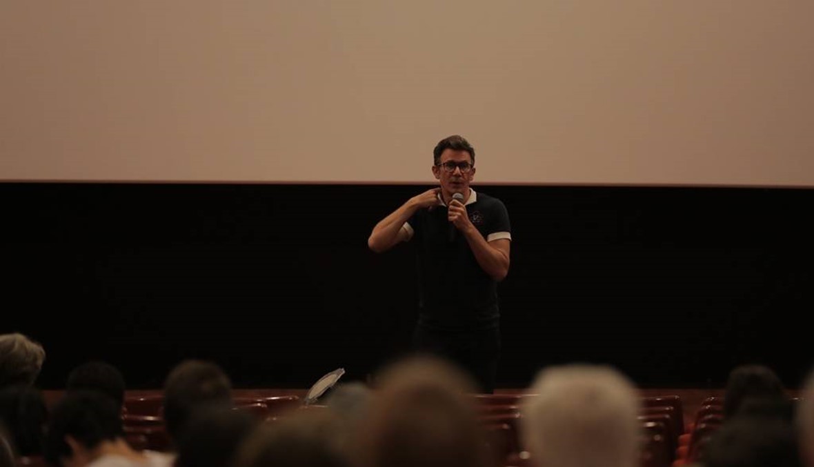 المخرج الفرنسي ميشال هازانافيسيوس حضر عرض "Le Redoutable" ضمن مهرجان بيروت للسينما