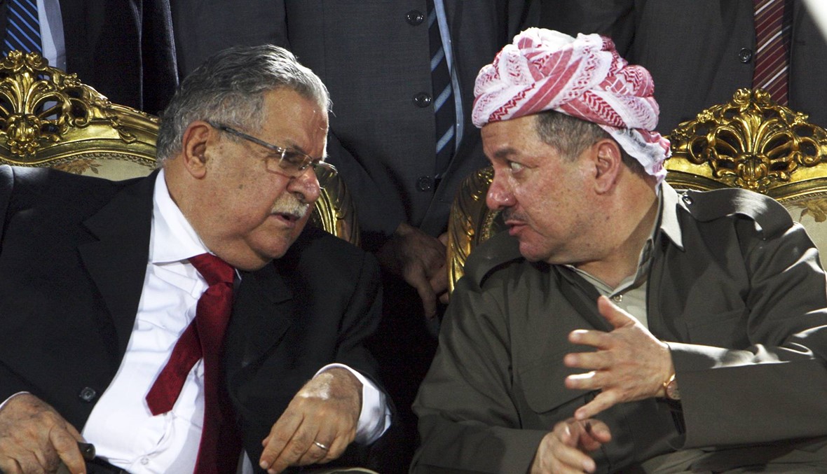 الخميني يصفع صدام حسين في كركوك