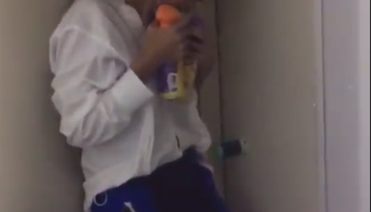 مقلب مايا دياب بهادي شرارة... فيديو بلا صوت "لإخفاء الشتائم"!