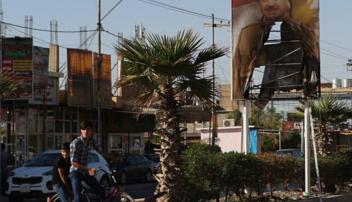 ملصقات البارزاني مُزِّقت في كركوك... عودة القوّات العراقيّة غيّرت موازين القوى