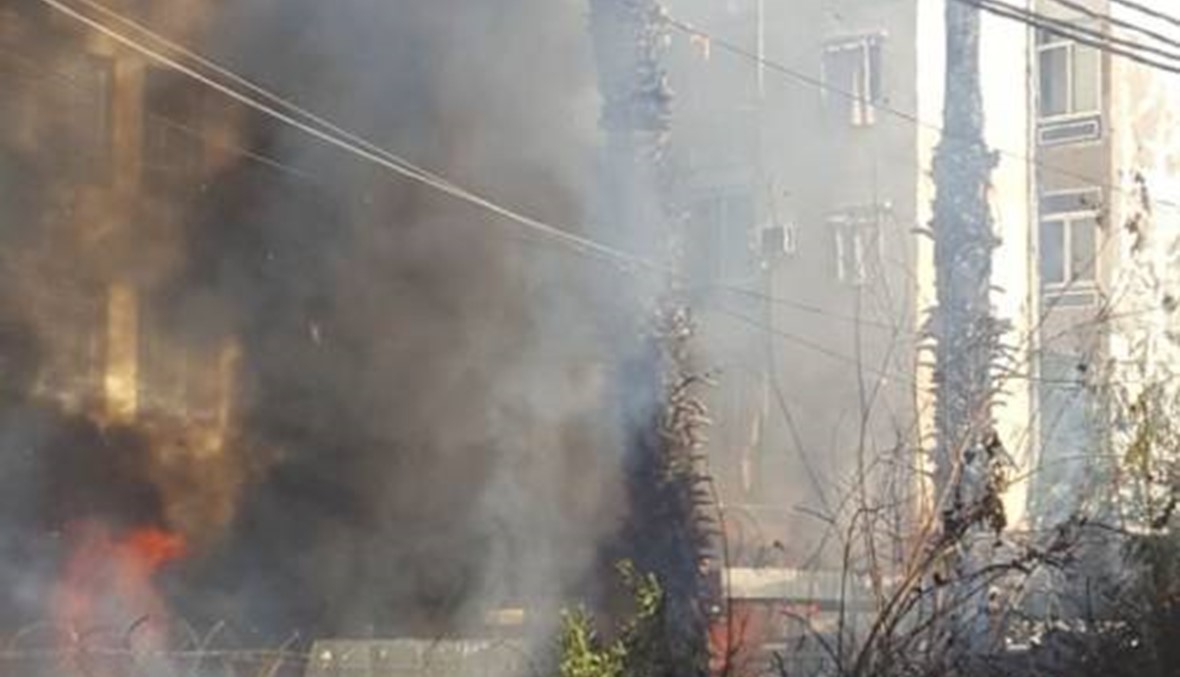بالفيديو والصور- حريق هائل في الشويفات