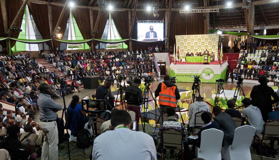 الإنتخابات الرئاسيّة في كينيا: كينياتا يفوز بـ98,2% من الأصوات