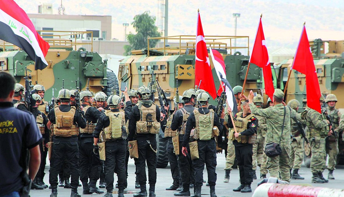 القوات العراقية على حدود تركيا للمرّة الأولى منذ عقود