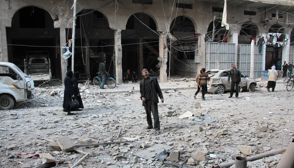 طائرات حربيّة سوريّة تغير على دوما... مقتل 4 مدنيّين