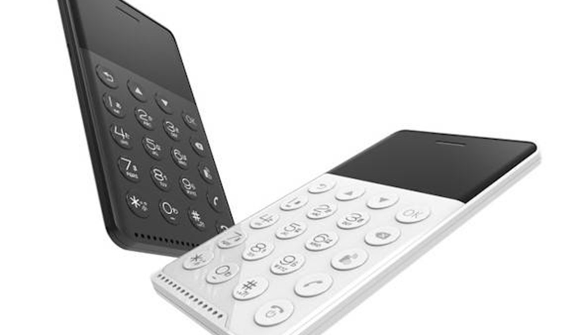 هاتف ذكي جديد بحجم بطاقة الائتمان