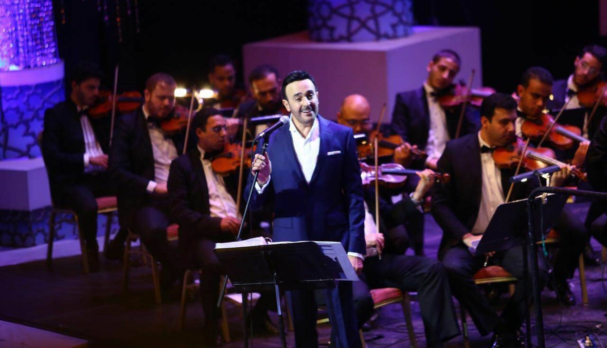 صابر الرباعي يتألق في ختام حفل الموسيقى العربية (صور)