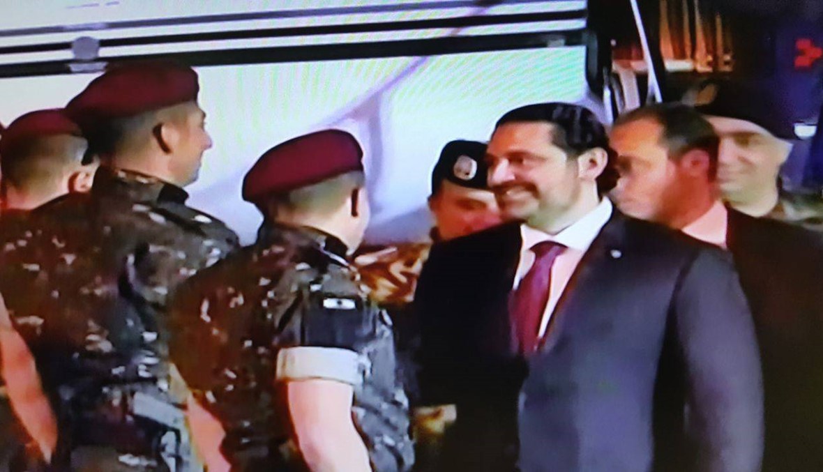 بالصور والفيديو: الرئيس الحريري في بيروت