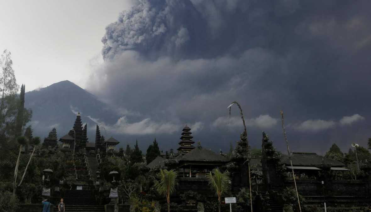 إندونيسيا: تم إجلاء 40 ألف شخص من منطقة بركان بالي