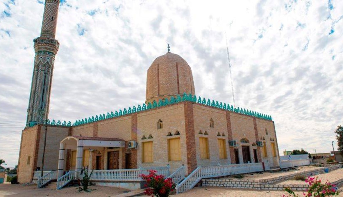 بعد اسبوع من المذبحة....مسجد الروضة جاهز لصلاة الجمعة