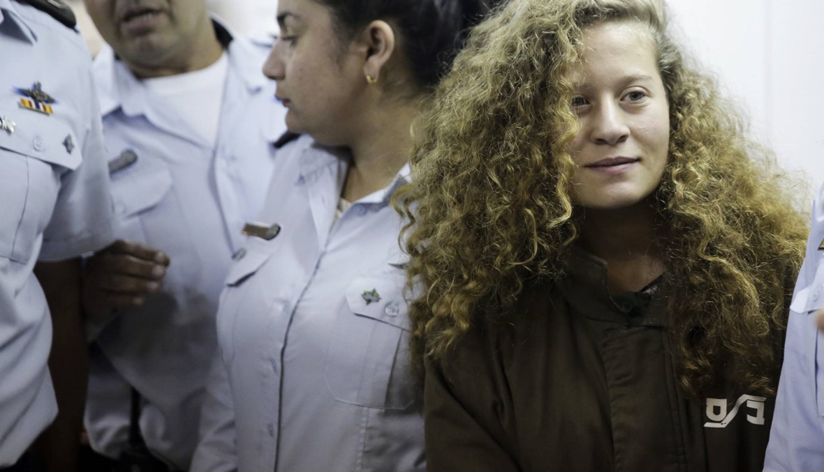 إسرائيل مدّدت اعتقال عهد التميمي تمهيداً لتوجيه اتهامات إليها