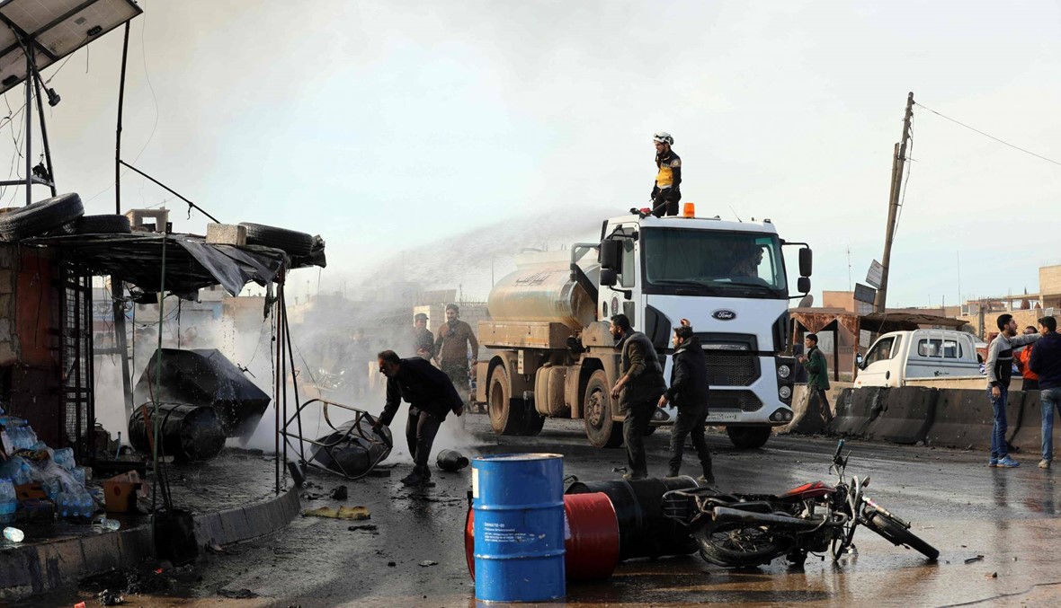 معارك في مطار أبو الضهور وسط هجمات للفصائل ضد قوات النظام السوري