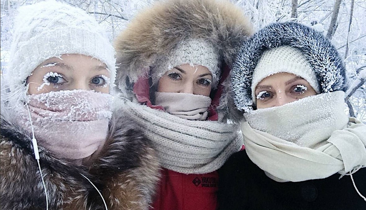Even the eyelashes freeze: Russia sees minus 88.6 degrees F