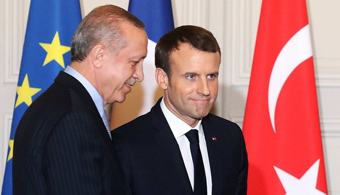 ماكرون ابلغ اردوغان "قلقه" حيال الهجوم التركي في سوريا