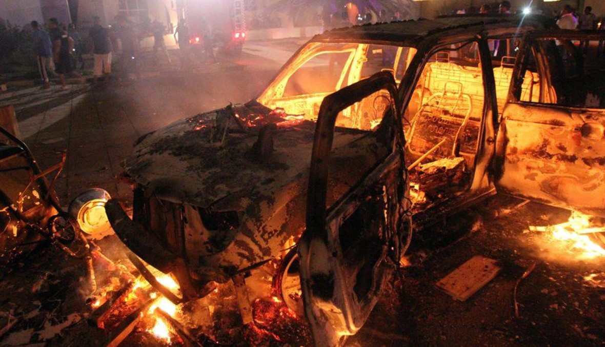 مقتل اربعة بانفجار سيارة في بنغازي