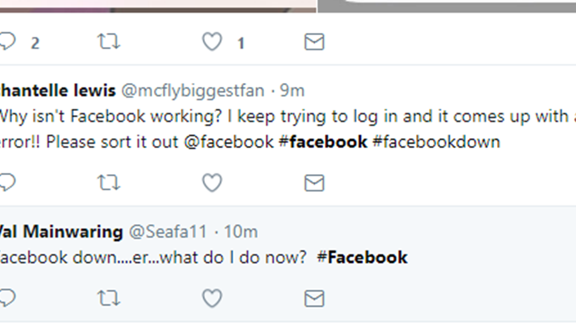 توقف تطبيقي "فايسبوك" و"إنستغرام" عن العمل!