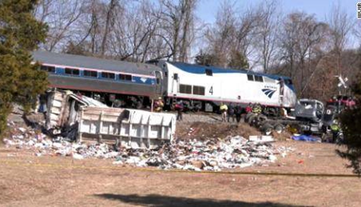 قتيل بحادث قطار يستقله اعضاء جمهوريون في الكونغرس الاميركي
