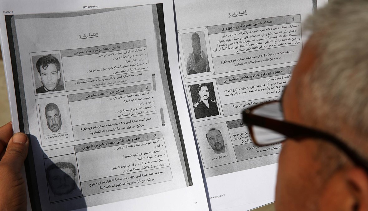 العراق ينشر أسماء 60 شخصًا "من أهمّ المطلوبين"... اللبناني معن بشور بينهم