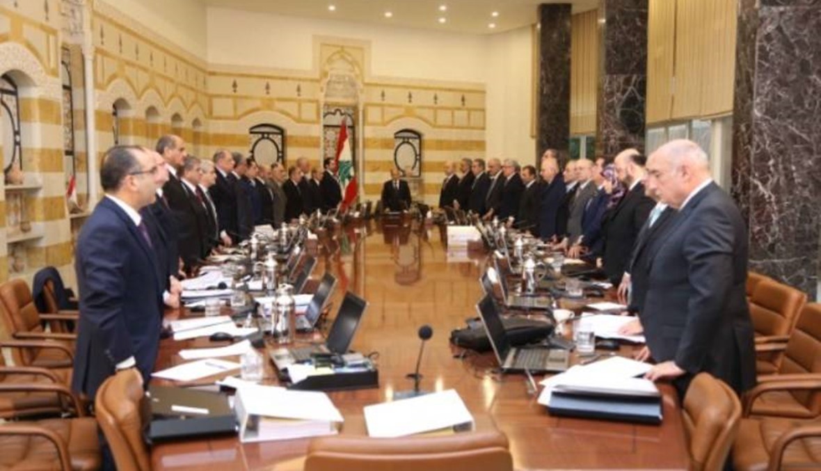 مجلس الوزراء التأم برئاسة عون في بعبدا