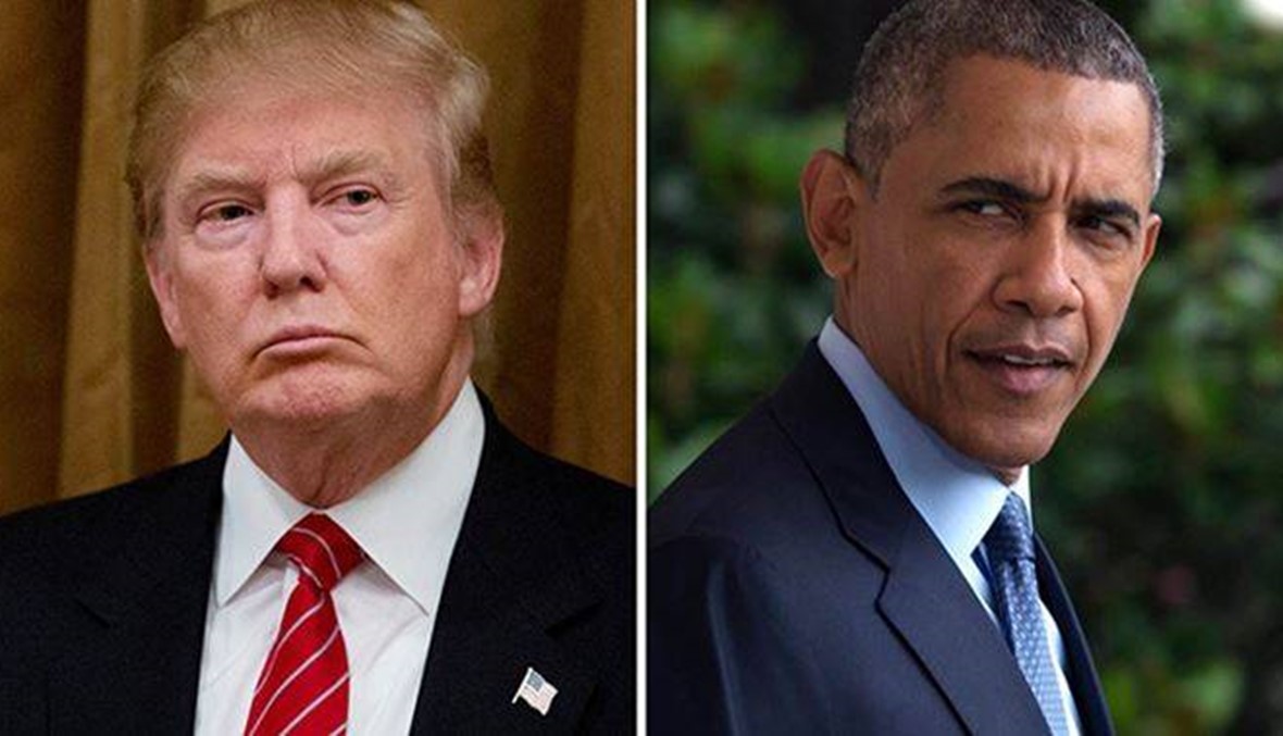 الفارق بين شخصية ترامب وأوباما بصورتين