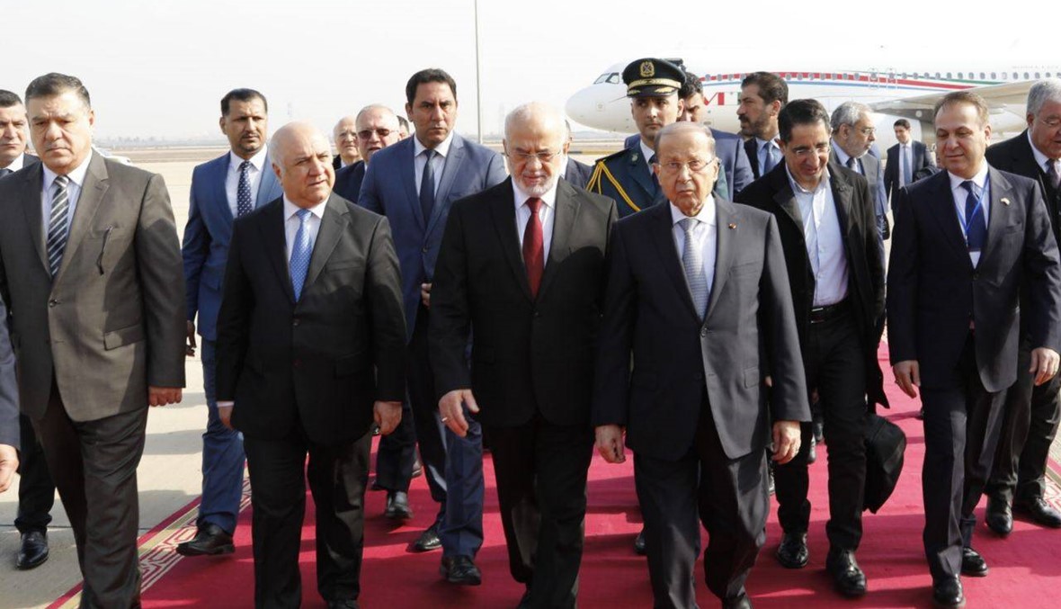 الرئيس عون وصل إلى بغداد في زيارة رسمية