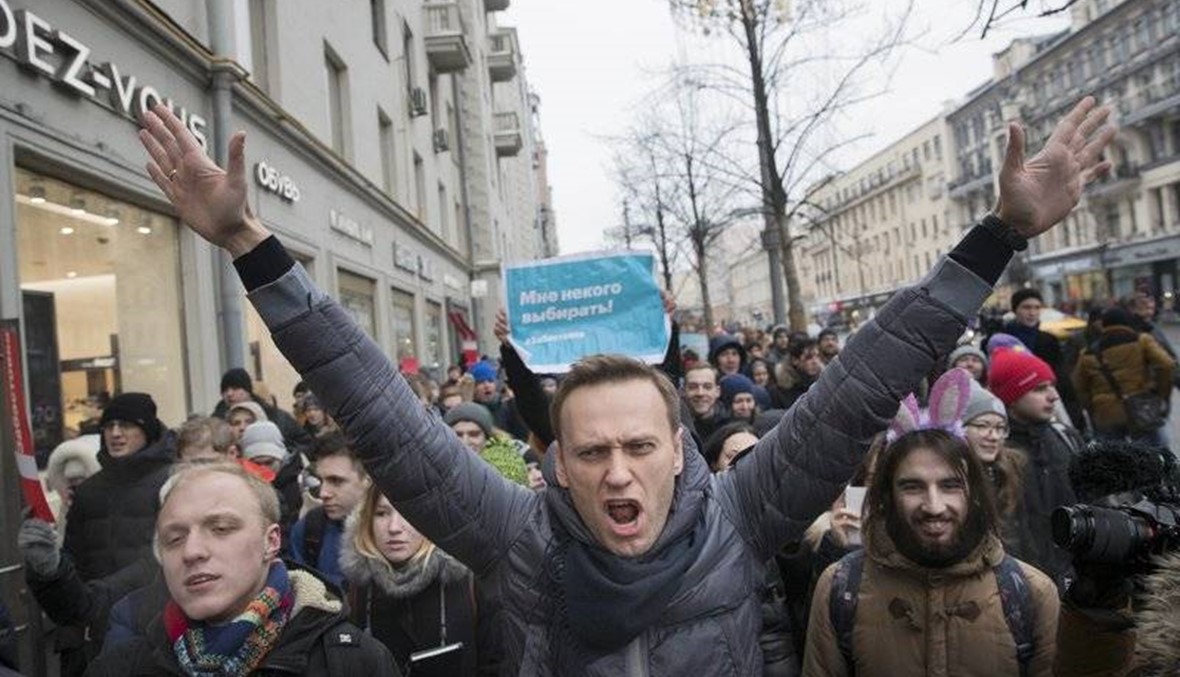 روسيا: الشرطة توقف المعارض نافالني فترة وجيزة... التّهمة "انتهاكات متكررة"