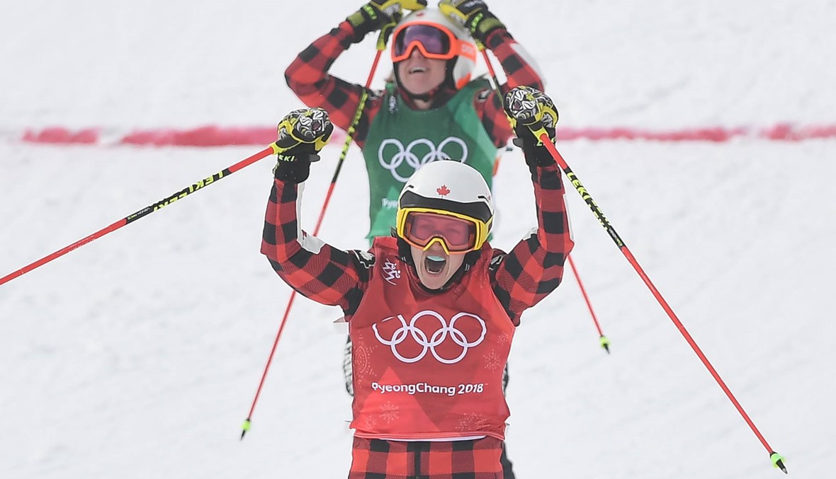 بالصور: ثنائية كندية في تزلج المسافات الطويلة