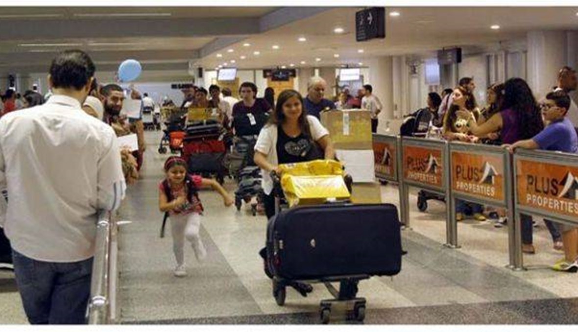 تزايد عدد الركاب في مطار بيروت مستمر سنوياً
