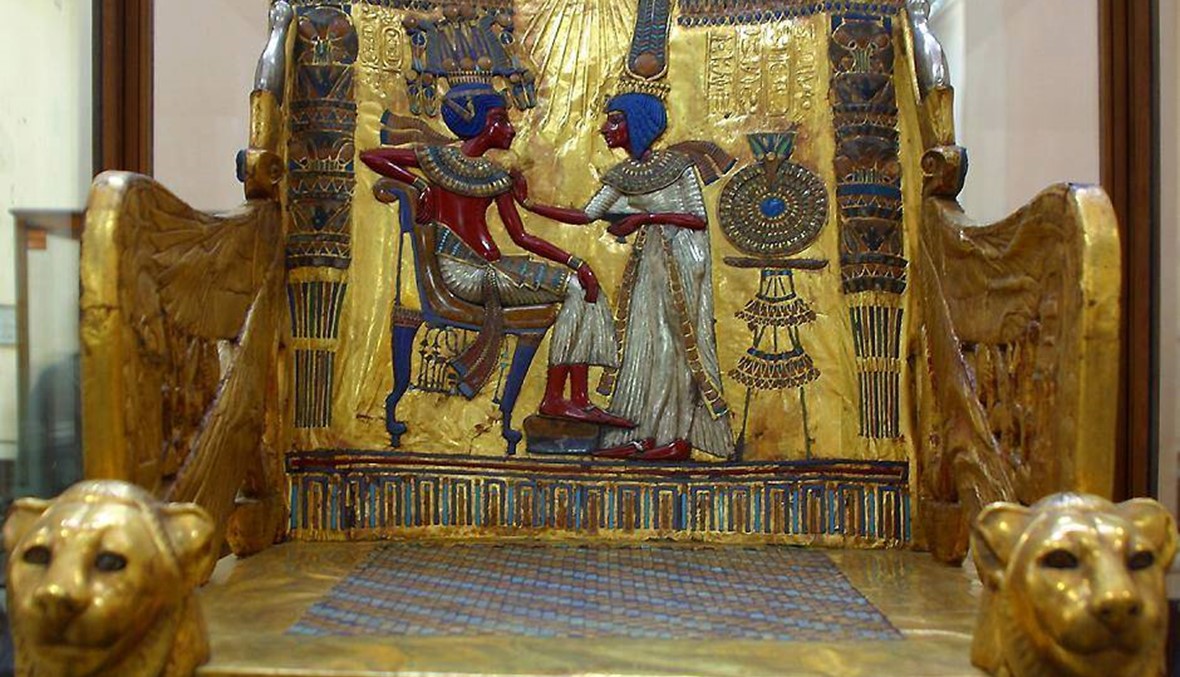ما لا تعرفة عن كرسي العرش بالمتحف المصري