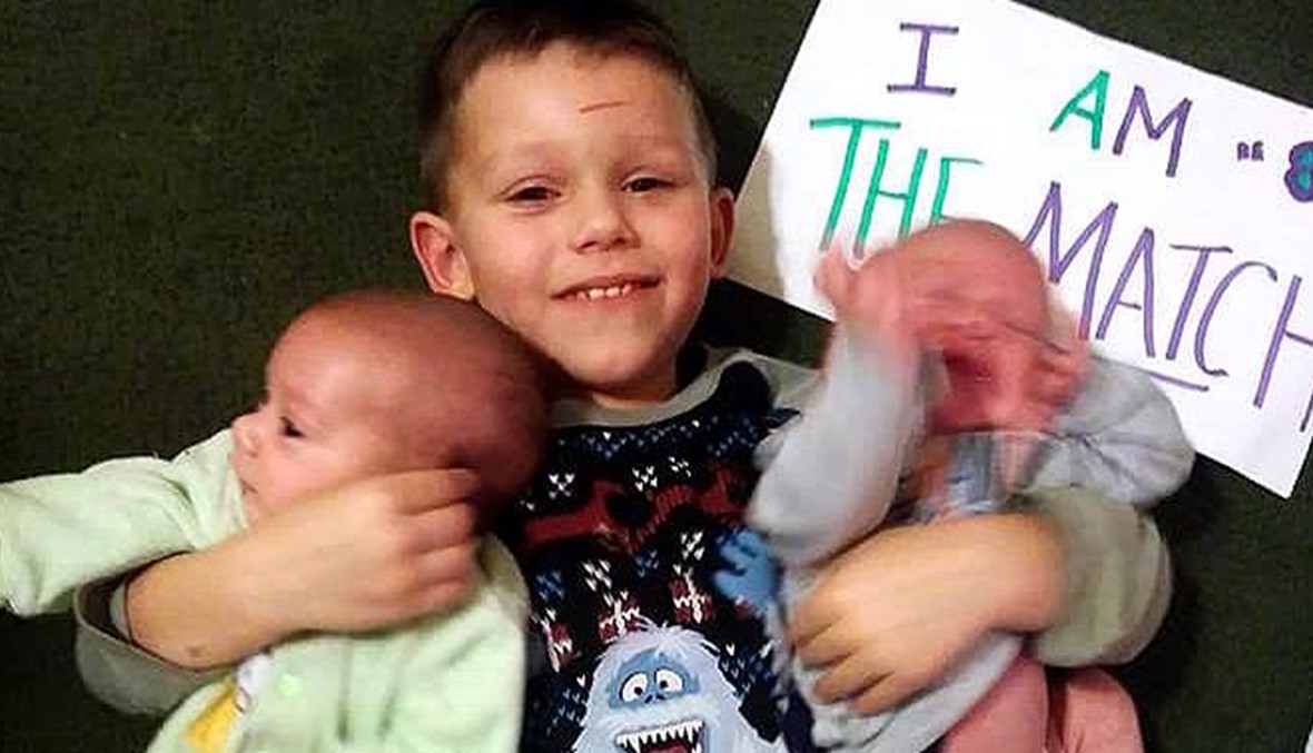 ذو  الأربعة أعوام "البطل" يتبرع بنخاعه العظمي لإنقاذ حياة شقيقيه التوأمين