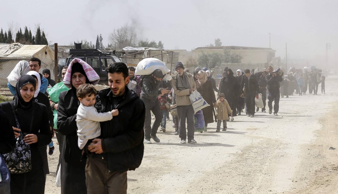20 ألف مدني خرجوا من الغوطة الشرقية المحاصرة