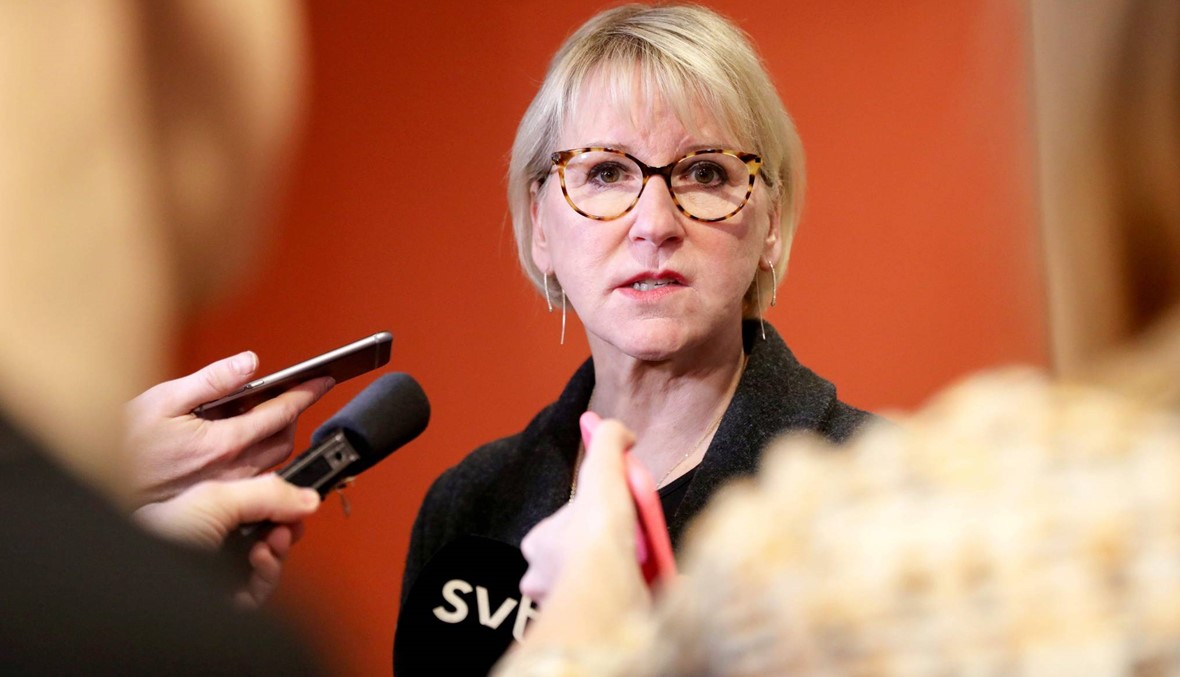 وزيرة خارجية السويد ترفض ادّعاء روسيا عن غاز الأعصاب السام: "غير مقبولة"