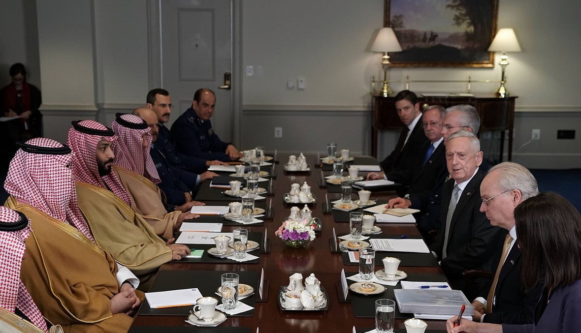 الأمير محمد بن سلمان في البنتاغون: ماتيس يدعو إلى "حلّ سياسي لحرب اليمن"