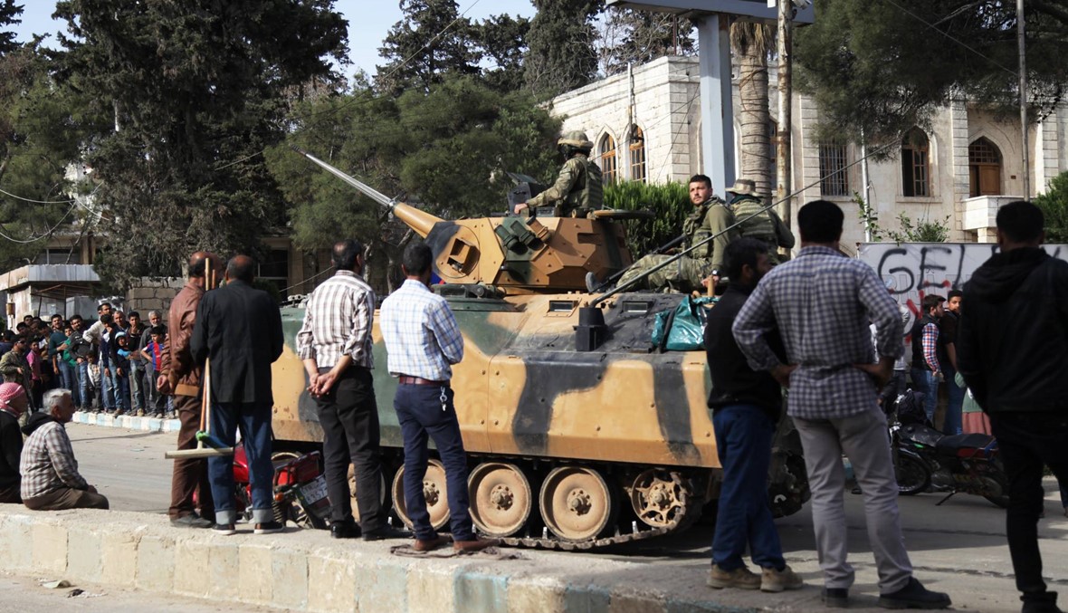 تركيا: مقتل 3 جنود في انفجار "عبوة  يدوية الصنع" في عفرين