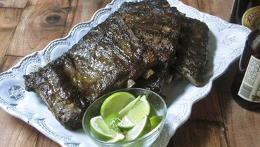 Oven Baked Jerk Spareribs are tender and succulent