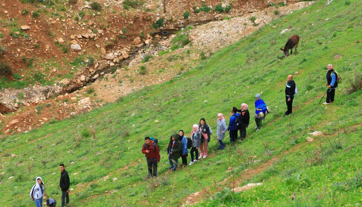 مجموعة اكتشف عكار نظمت رحلة سير على درب الشلال وقلعة ال سيفا