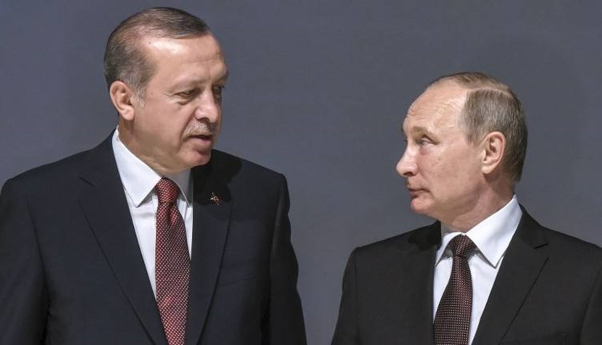 اردوغان عبَر لبوتين عن "قلقه" حيال "الهجمات" على دوما