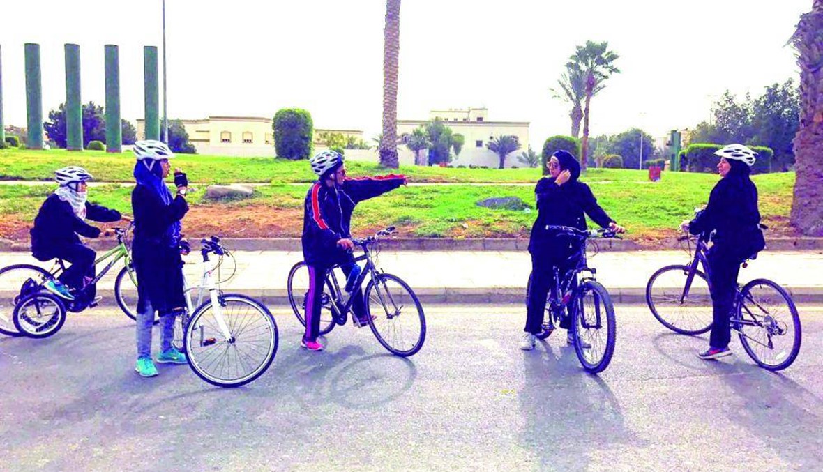 السعودية تتأهب لأول سباق دراجات للسيدات