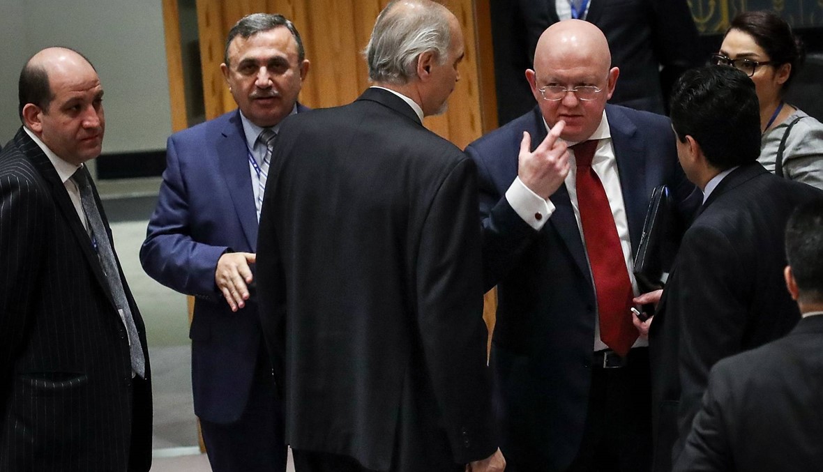 سفير موسكو في الأمم المتحدة يطلب تصويت مجلس الأمن على مشروع حول سوريا
