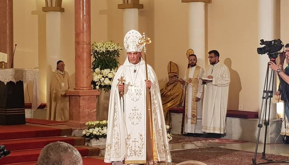 بالصور والفيديو: شارل جورج مراد مطراناً في الكنيسة السريانية الانطاكية