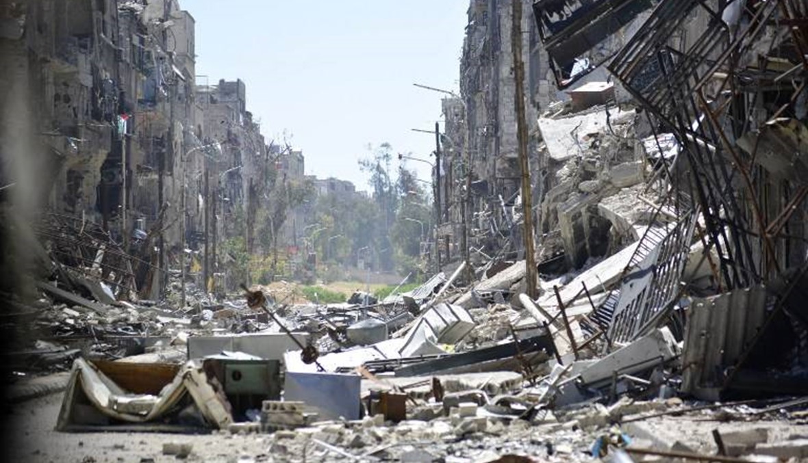مقتل خمسة مدنيين في قصف لقوات النظام السوري على مخيم اليرموك