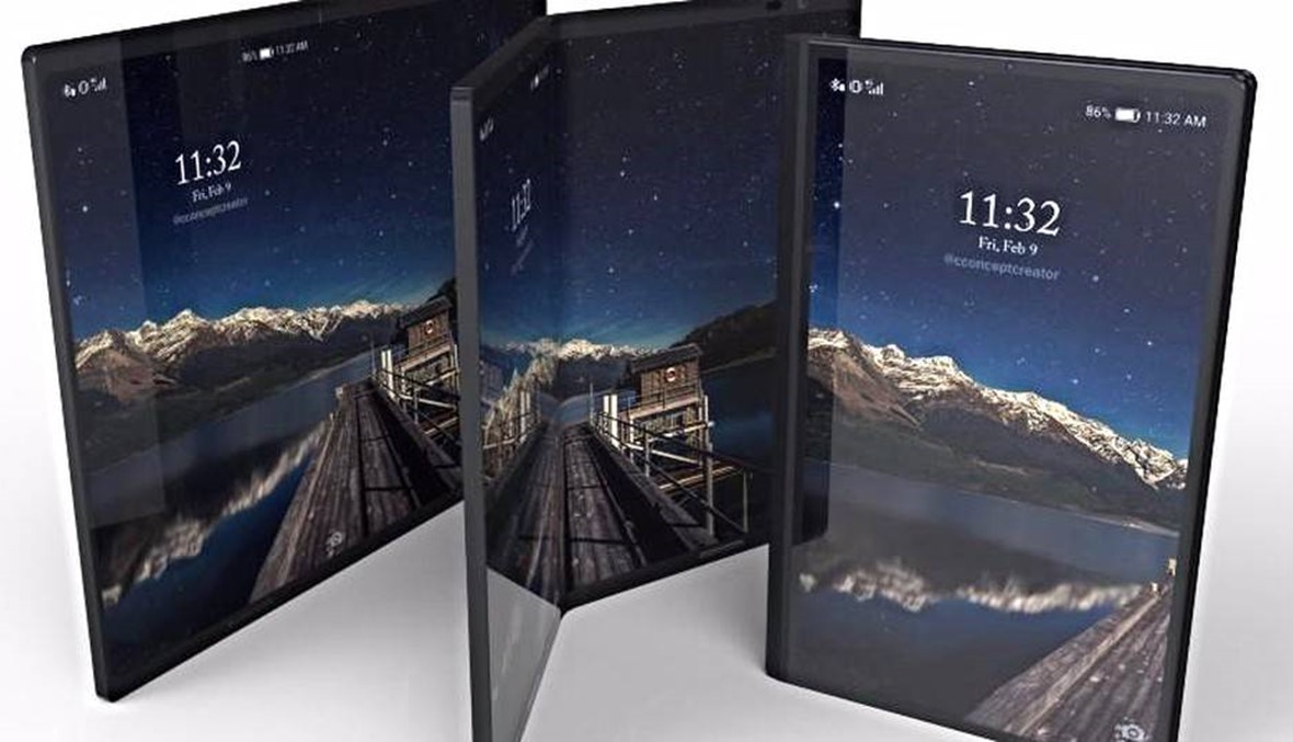 هاتف "سامسونغ" المقبل Galaxy X قد يأتي بـ 3 شاشات