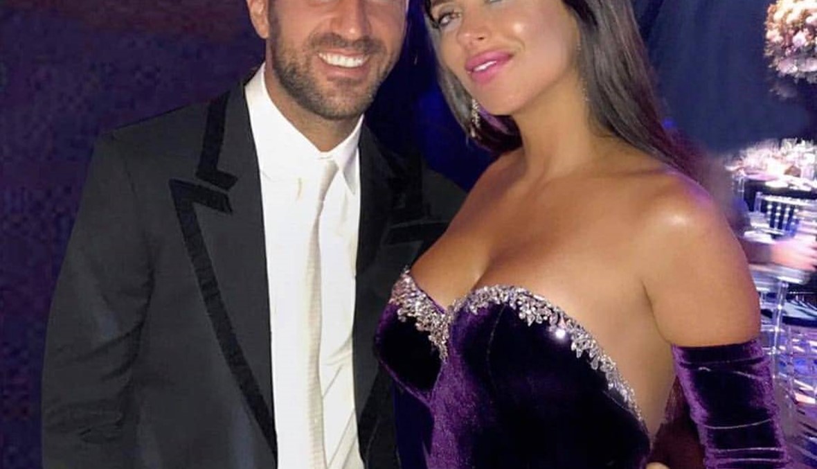 "الوسيم" فابريغاس تزوّج فتاة أحلامه اللبنانية دانييلا سمعان (صور)