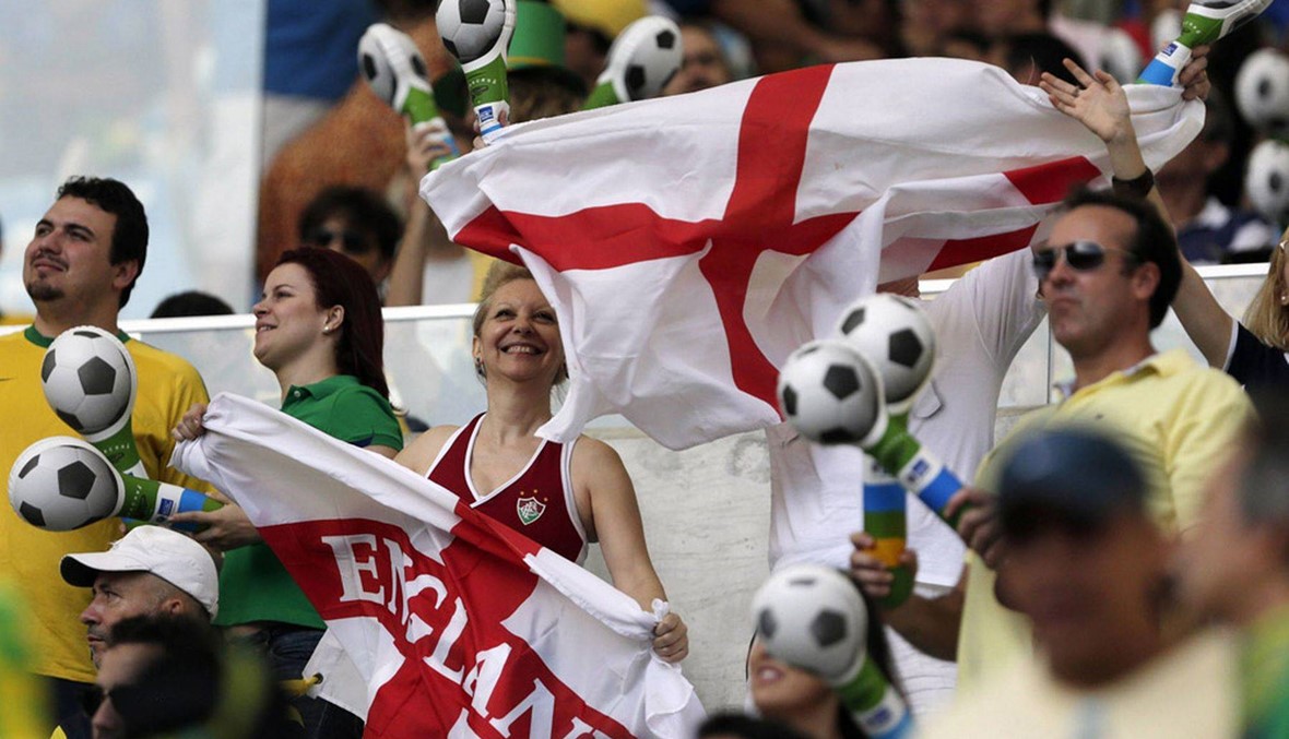 لندن تحذر المشجعين من رفع العلم الانكليزي في مونديال 2018