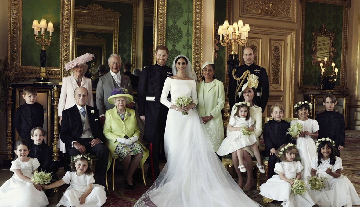 الصور الرسميّة الأولى لزفاف الأمير هاري وميغان ماركل