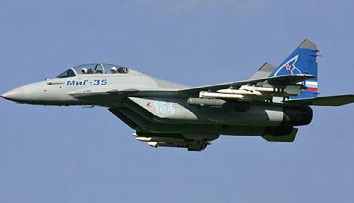 طائرة روسية تعترض مقاتلات اسرائيلية في سماء لبنان