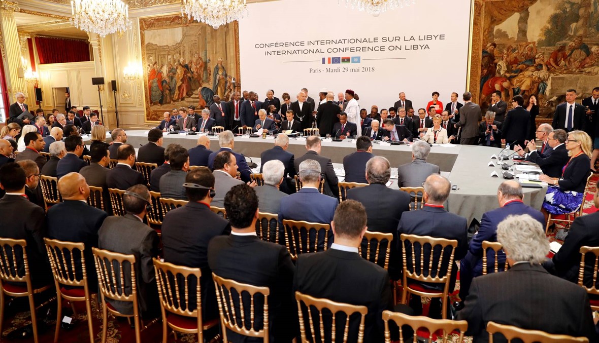 لقاء "تاريخي" يجمع القادة الليبيّين في باريس: إعلان سياسي واتّفاق على تنظيم الانتخابات