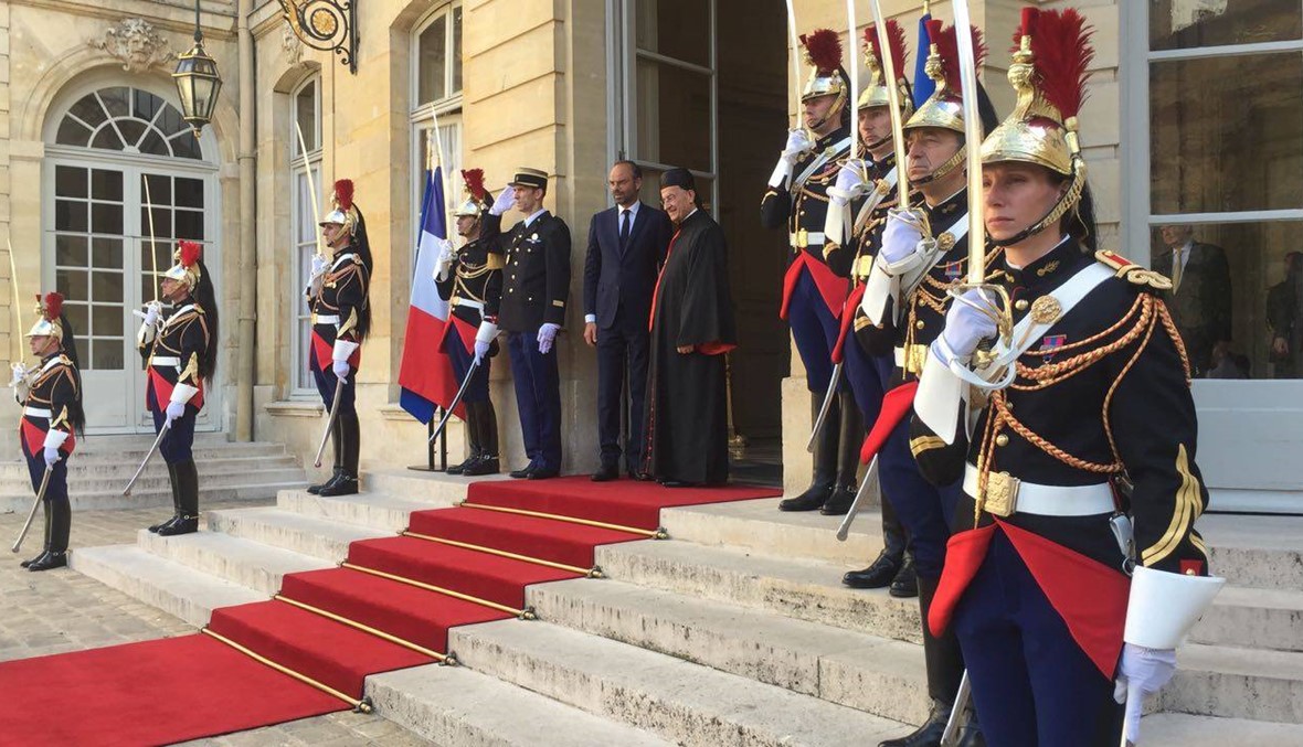 الراعي التقى رئيس الوزراء الفرنسي: ندعو الاسرة الدولية إلى الاتفاق على احلال السلام في الشرق الاوسط