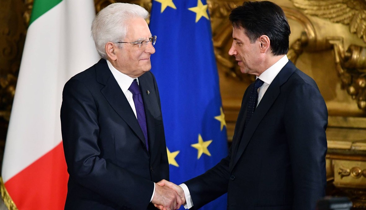 جوزيبي كونتي يؤدّي اليمين رئيسًا لوزراء إيطاليا